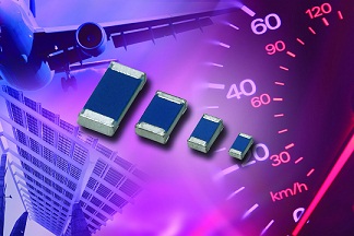采用0402、0603、0805和1206外形尺寸的電阻器件