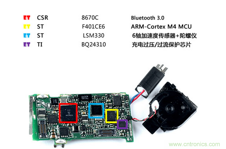 華為智能手環(huán)TalkBand B2拆解分析，時(shí)尚，輕便，觀感極好！