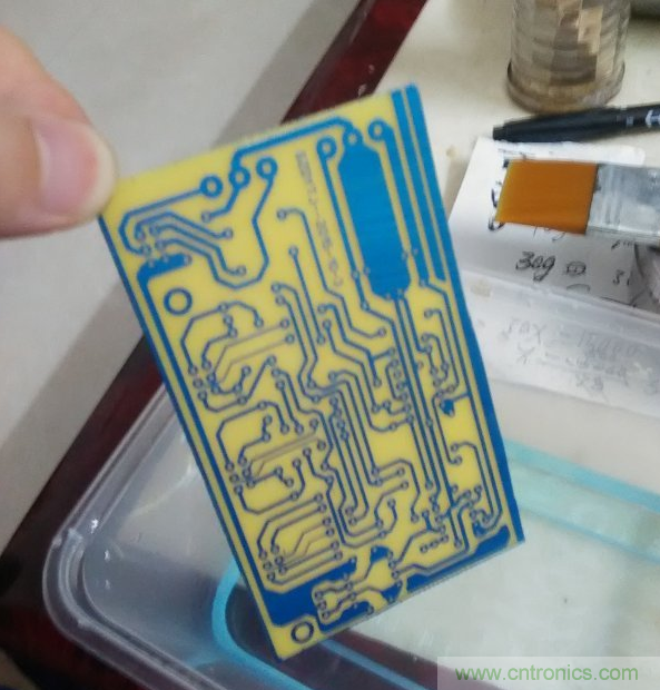 嘗試了四次PCB制作， 最后一發(fā)算是成功了