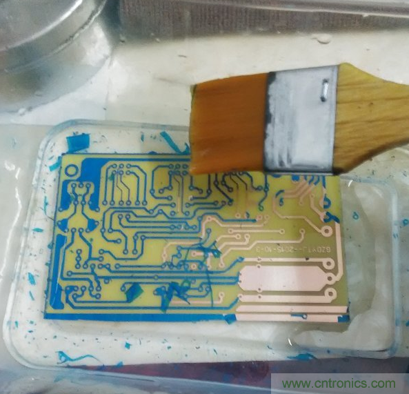 嘗試了四次PCB制作， 最后一發(fā)算是成功了