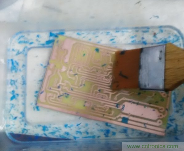 嘗試了四次PCB制作， 最后一發(fā)算是成功了