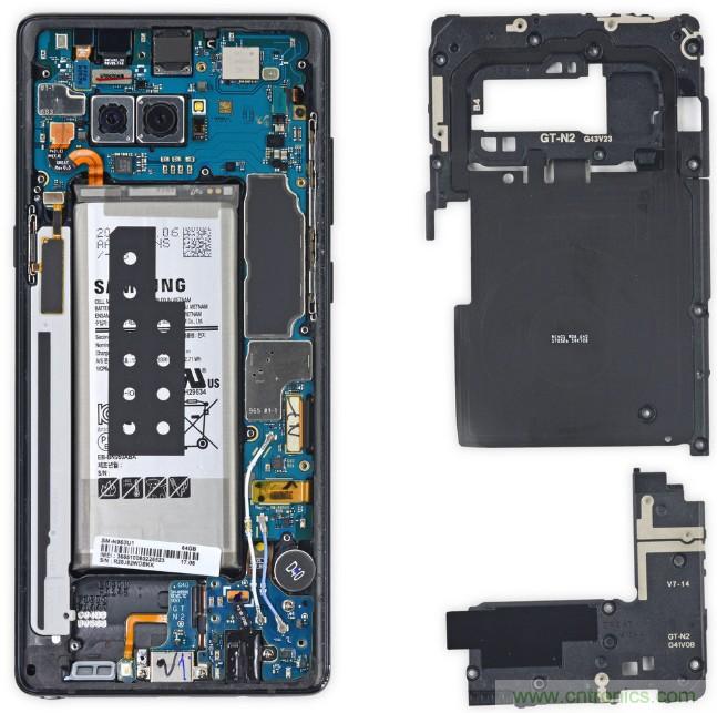 三星Note 8拆解，模塊化+分離式設計成趨勢？