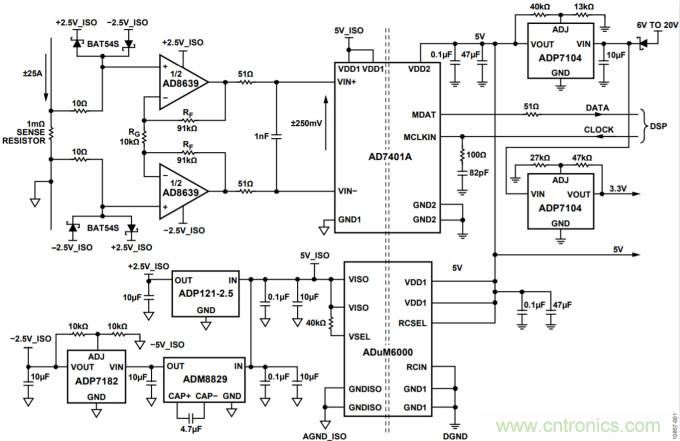 集成隔離式電源、用于太陽能光伏轉(zhuǎn)換器的完全隔離式電流檢測電路