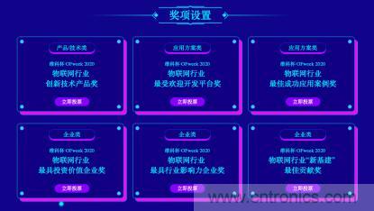 投票開始啦！“‘維科杯’2020（第五屆）中國物聯(lián)網(wǎng)行業(yè)年度評選”大獎將花落誰家？