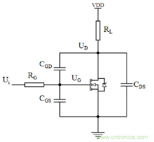 MOSFET的寄生電容是如何影響其開(kāi)關(guān)速度的？