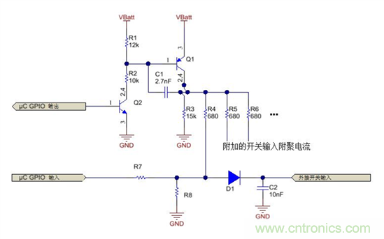 多開關(guān)檢測接口：為實(shí)現(xiàn)更小型、更高效設(shè)計(jì)集成化功能